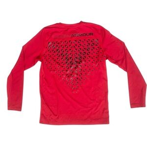 UNDER ARMOUR COMPRESSION ColdGear longsleeve shirt boys size LARGE 14